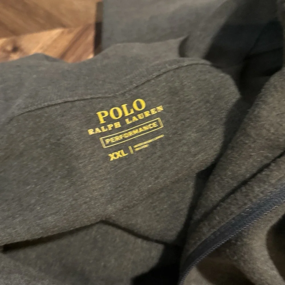 Polo Ralph Lauren Sweater Jacket Performance‎ Zip Up Pony Logo XXL